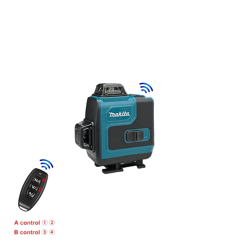 Αλφάδι Laser SK700GD - Makita 4D 16 Γραμμών x2 Μπαταρίες Και βαλίτσα Μεταφοράς