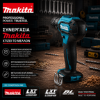 Makita Δραπανοκατσάβιδο - HP333ZR x2 Μπαταρίες Με Δώρο Κασετίνα Εργαλείων