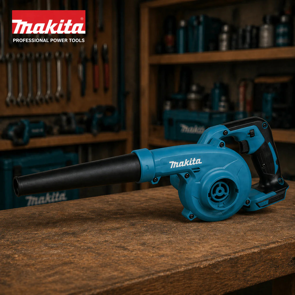 Makita Φυσητήρας - Αναρροφητήρας DUB185Z Με Χ2 Μπαταρίες Και Σακούλα Συλλογής