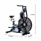 Ποδήλατο γυμναστικής Επαγγελματικό Air Bike για εώς 170kg