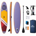 Σανίδα SUP WAVE RIDER Φουσκωτή Με Κουπί Αξεσουάρ Και Σακίδιο Μεταφοράς 290X79X15CM