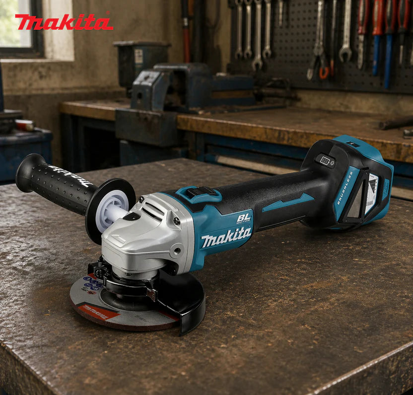 Γωνιακός Τροχός Μπαταρίας Makita - DGA454RMJ Με X2 Μπαταρίες 6Ah Li-ion